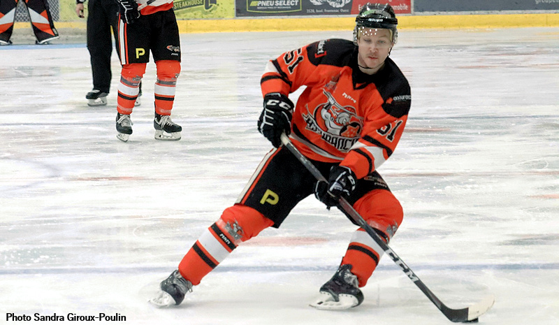 Un 375e match avec Thetford pour Gabriel Lemieux