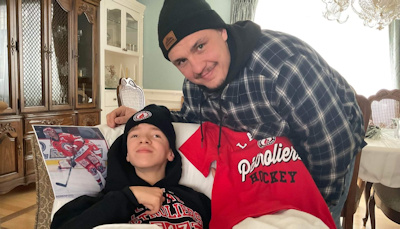 Danick Paquette a rendu visite à son fan numéro un