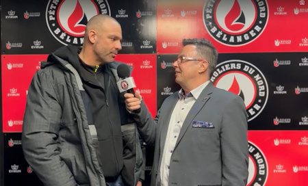 “Ç&rsquo;a frappé, ç&rsquo;a brassé… toute une game de hockey” – Joël Thériault
