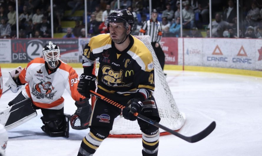 Keven Cloutier est la première étoile de la semaine dans la LNAH