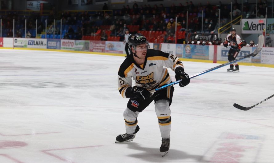 Matthew Newbury s&rsquo;entend avec une équipe de la LHSAAAQ
