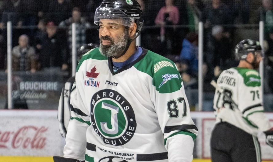 Donald Brashear avec les Marquis de Jonquière jusqu&rsquo;à la fin de la saison