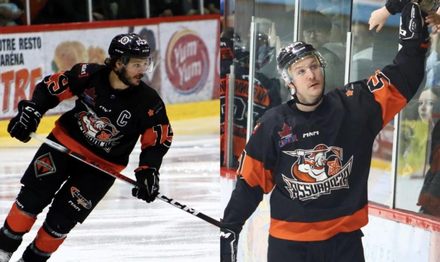 L&rsquo;Assurancia s&rsquo;assure du retour de Maxime Lecours et Gabriel Lemieux