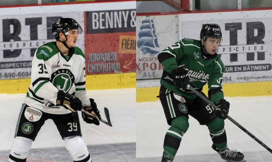 Félix-Olivier Chouinard et Vincent Drolet sont de retour avec les Marquis